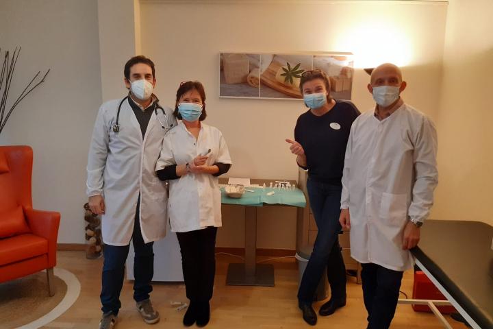 Vaccination Domaine Churchill groupe