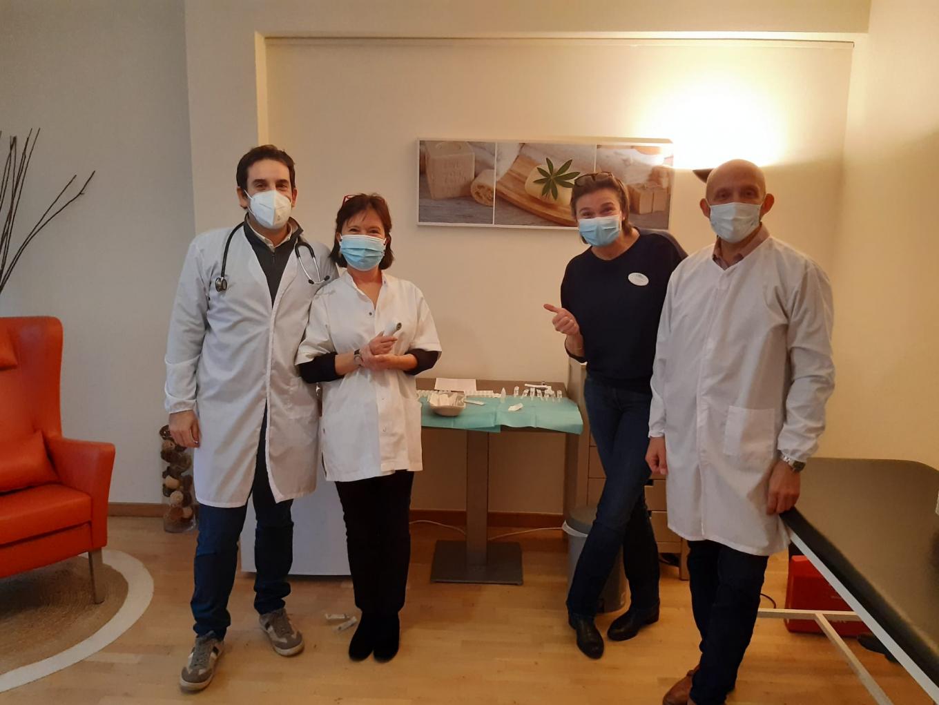 Vaccination Domaine Churchill groupe