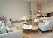 Zilverduin living