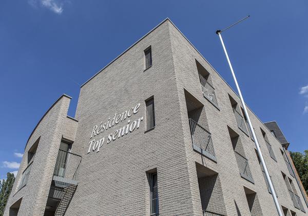 Façade de la résidence Top Senior Tubize