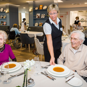 bediening aan tafel