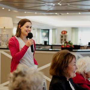 Animatrice Dorien Elewaut Panhuys Park Destelbergen (actie)