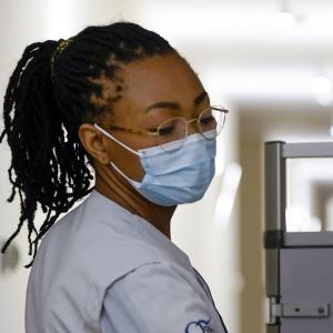 Mental Health nurse in action